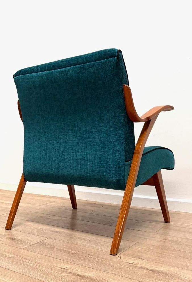 Vintage Italian Gio Ponti Special Style Armchair 1950  Delivery Available 0007. photo 995.0