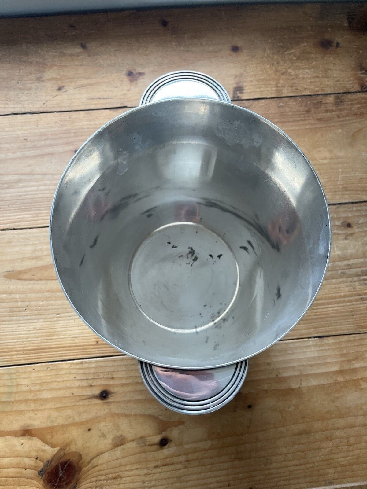 photo vinterior Quality Elkington Silver Plated Art Deco Champagne Wine Bottle Ice Bucket Cooler