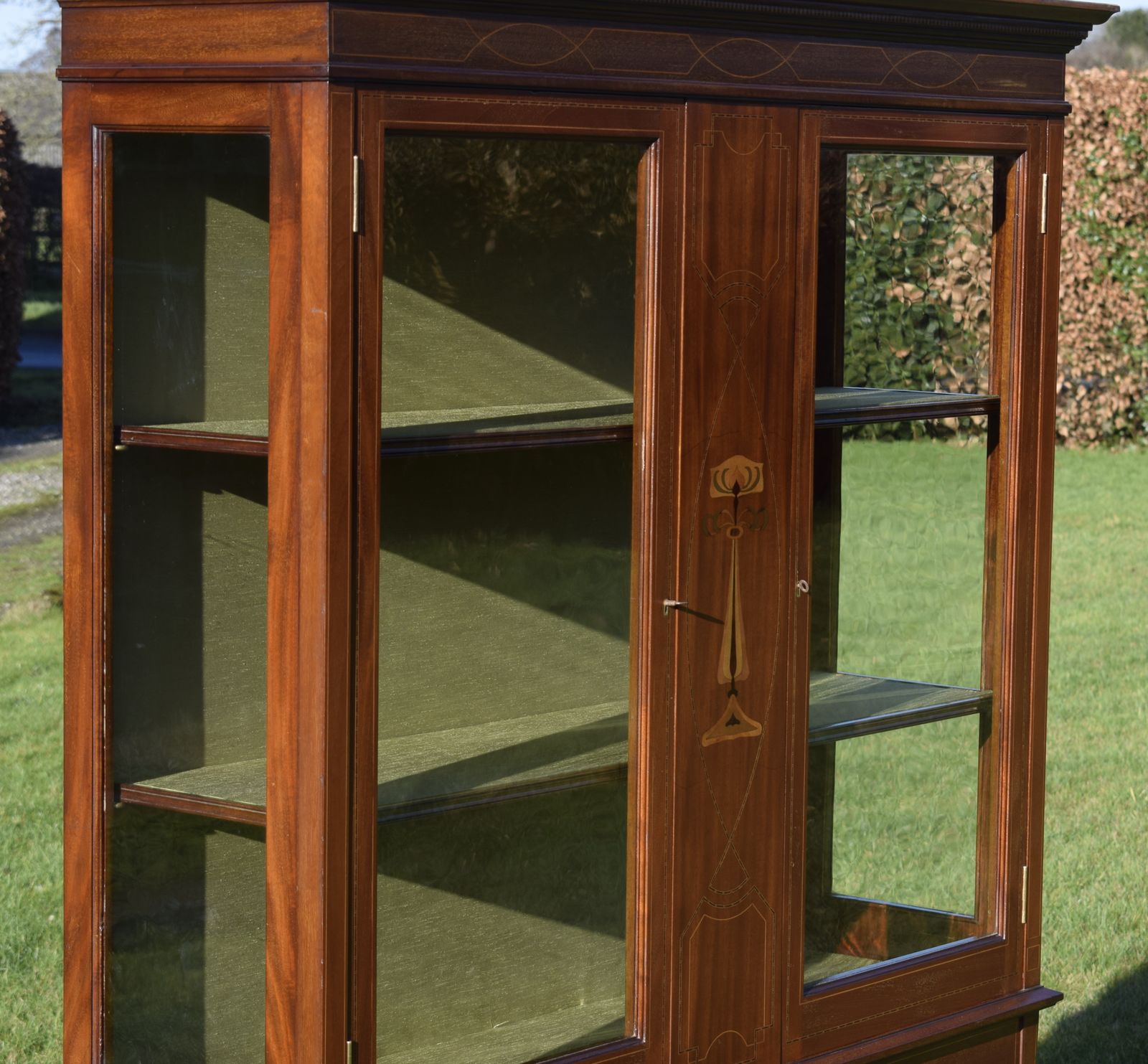 Early 20th Century Art Nouveau Display Cabinet photo for sale
