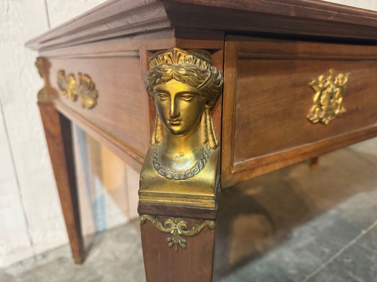 photo furniture French Empire Writing Desk, 1800s