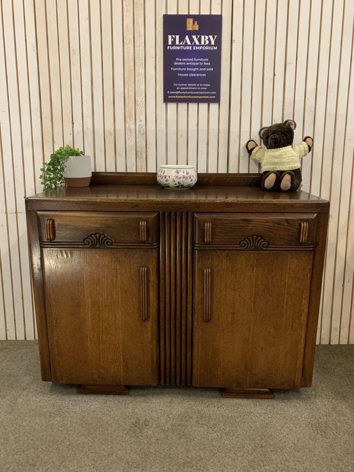 Vintage G F Barker Sideboard | Mid Century / Classic Wooden
