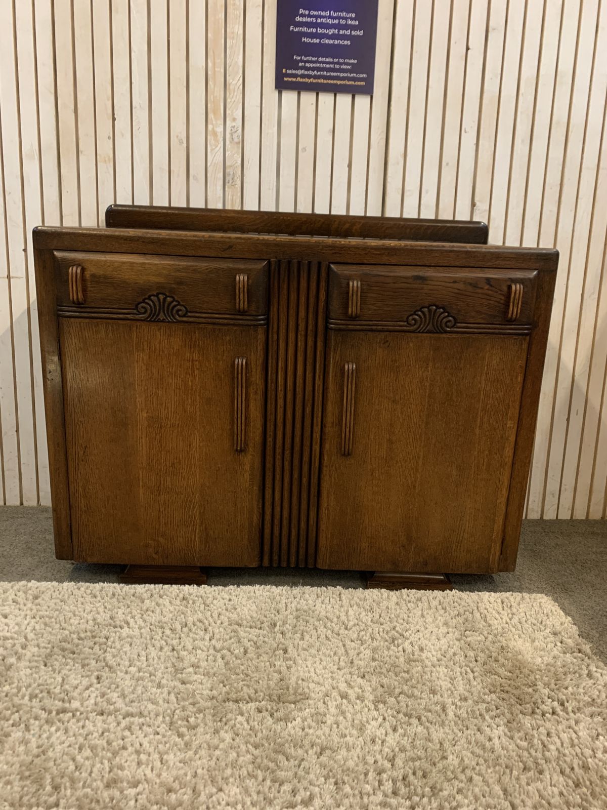 photo for sale Vintage G F Barker Sideboard | Mid Century / Classic Wooden