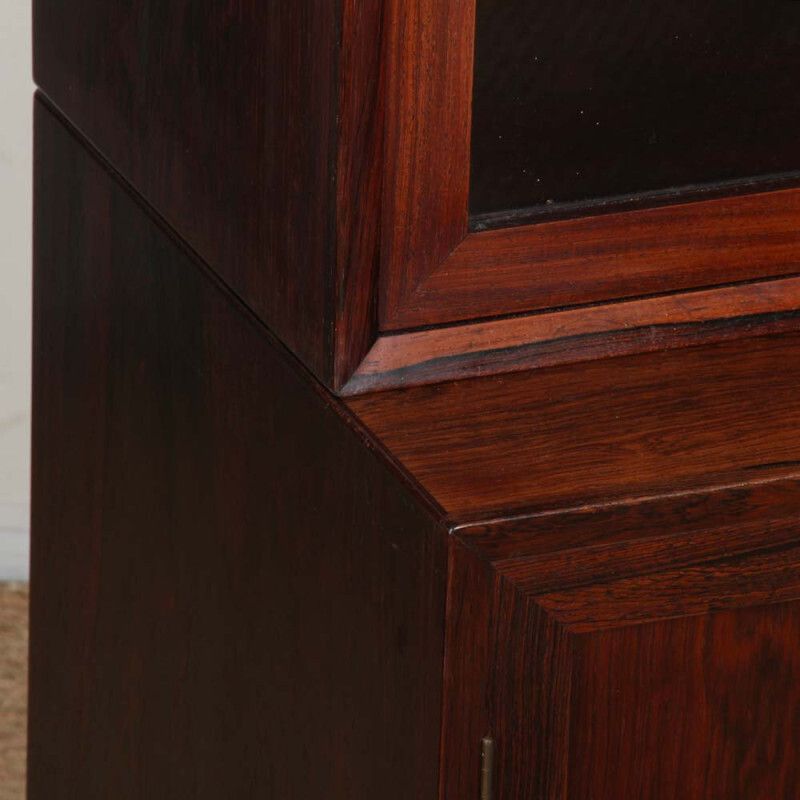 Rosewood Display Cabinet/Bookcase By Lyby Mobler, 1960 photo 1290.0