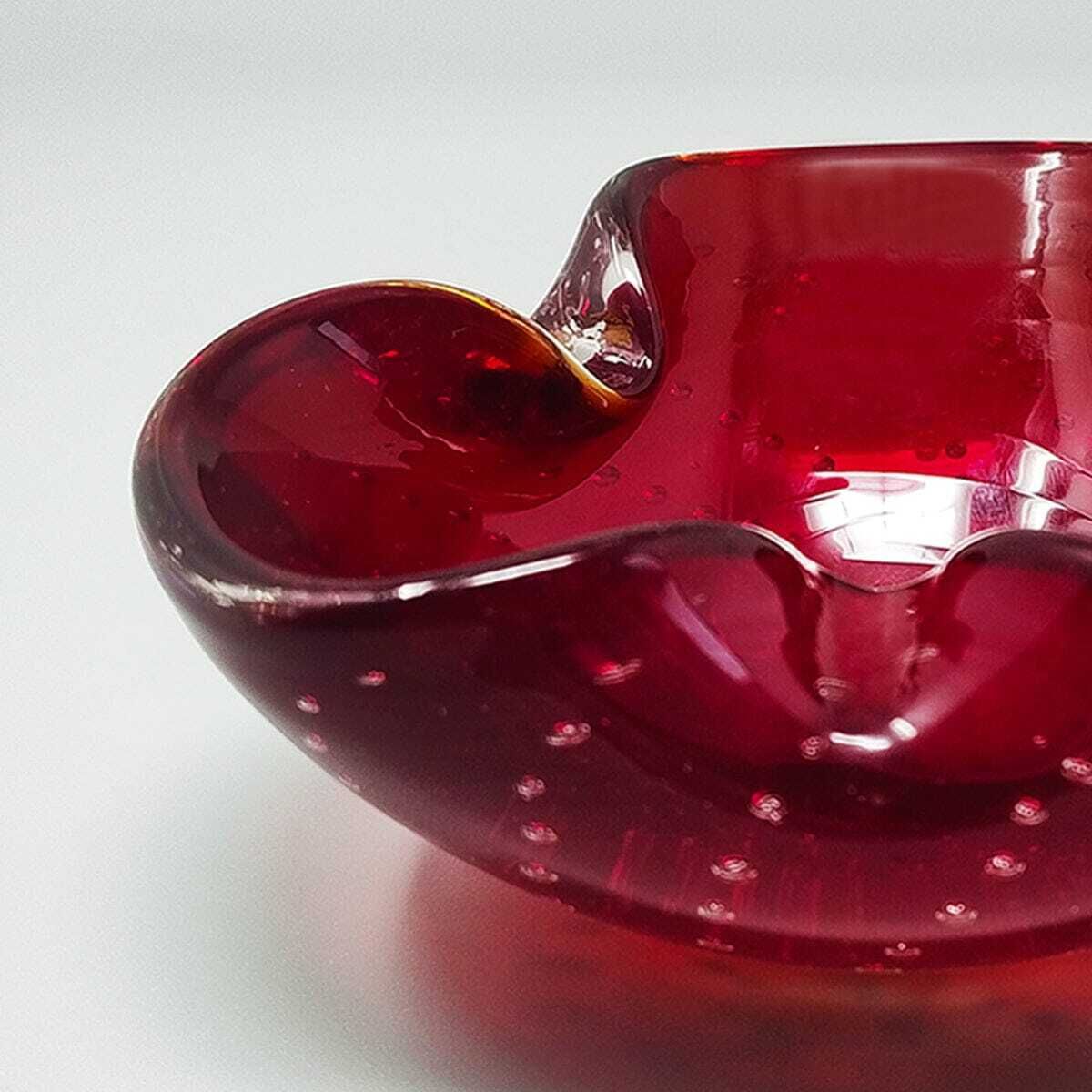 1960s Gorgeous Ashtray Or Catchall By Flavio Poli For Seguso. Made In Italy photo vinterior
