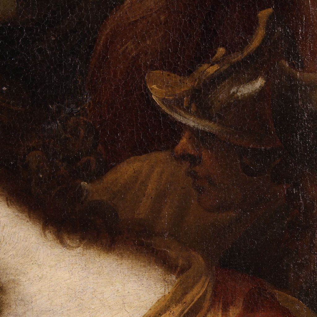 17th Century Mythological Painting, The Dispute Between Agamemnon And Achilles Over Briseis photo Art