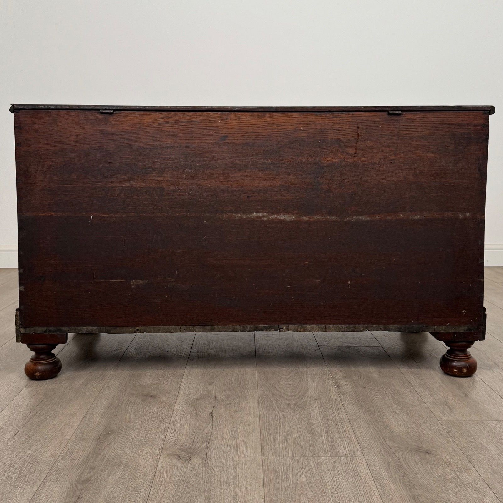 Antique 19th Century Fine Quality Coffer / Blanket Box In Oak photo 625.0