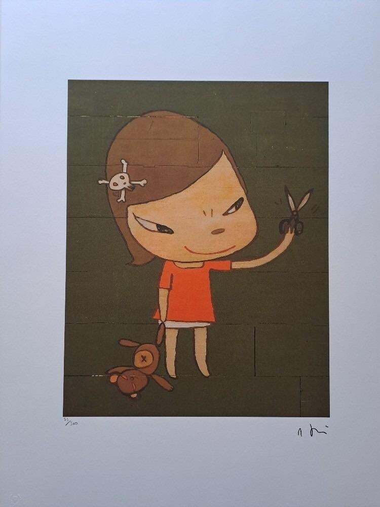 Nara Yoshitomo, Real One , 1990s, Limited Edition Lithograph photo furniture