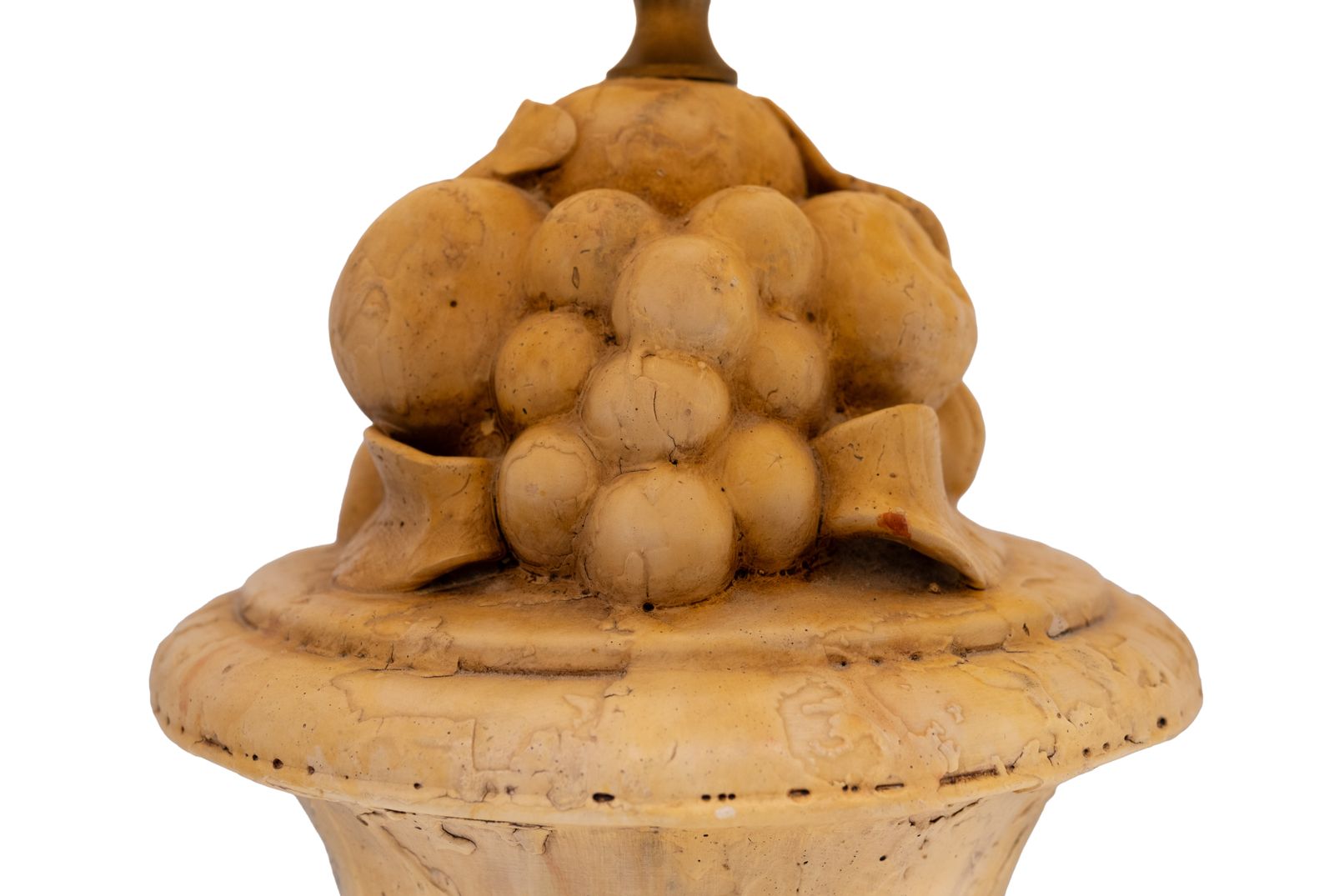 Fruit Ceramic Classical Greek Urn Table Lamps 1970s Italy photo buy