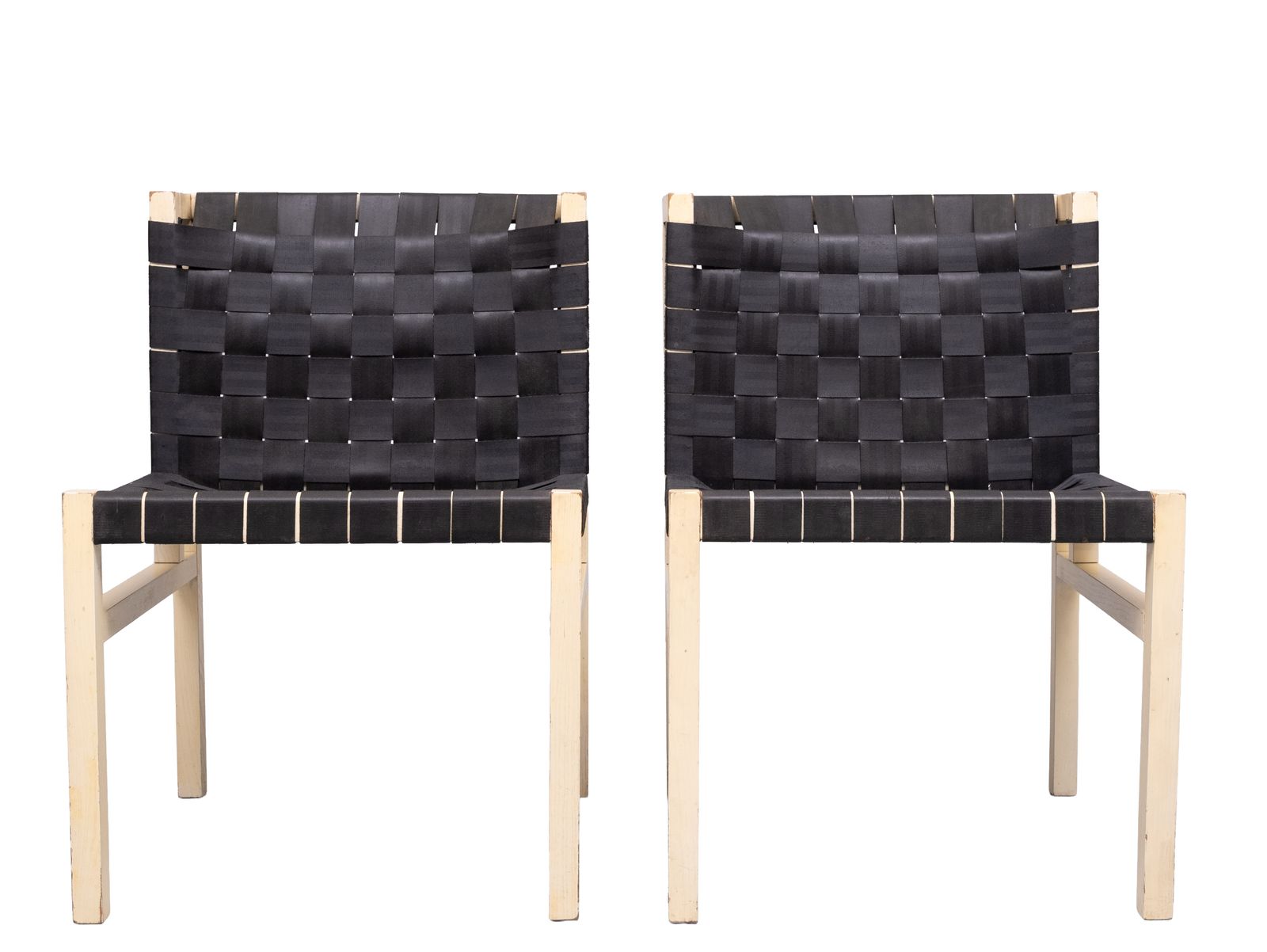4250.0 Gijs Bakker Set Of 4 ''Seatbelt'' Chairs 1978 Holland photo