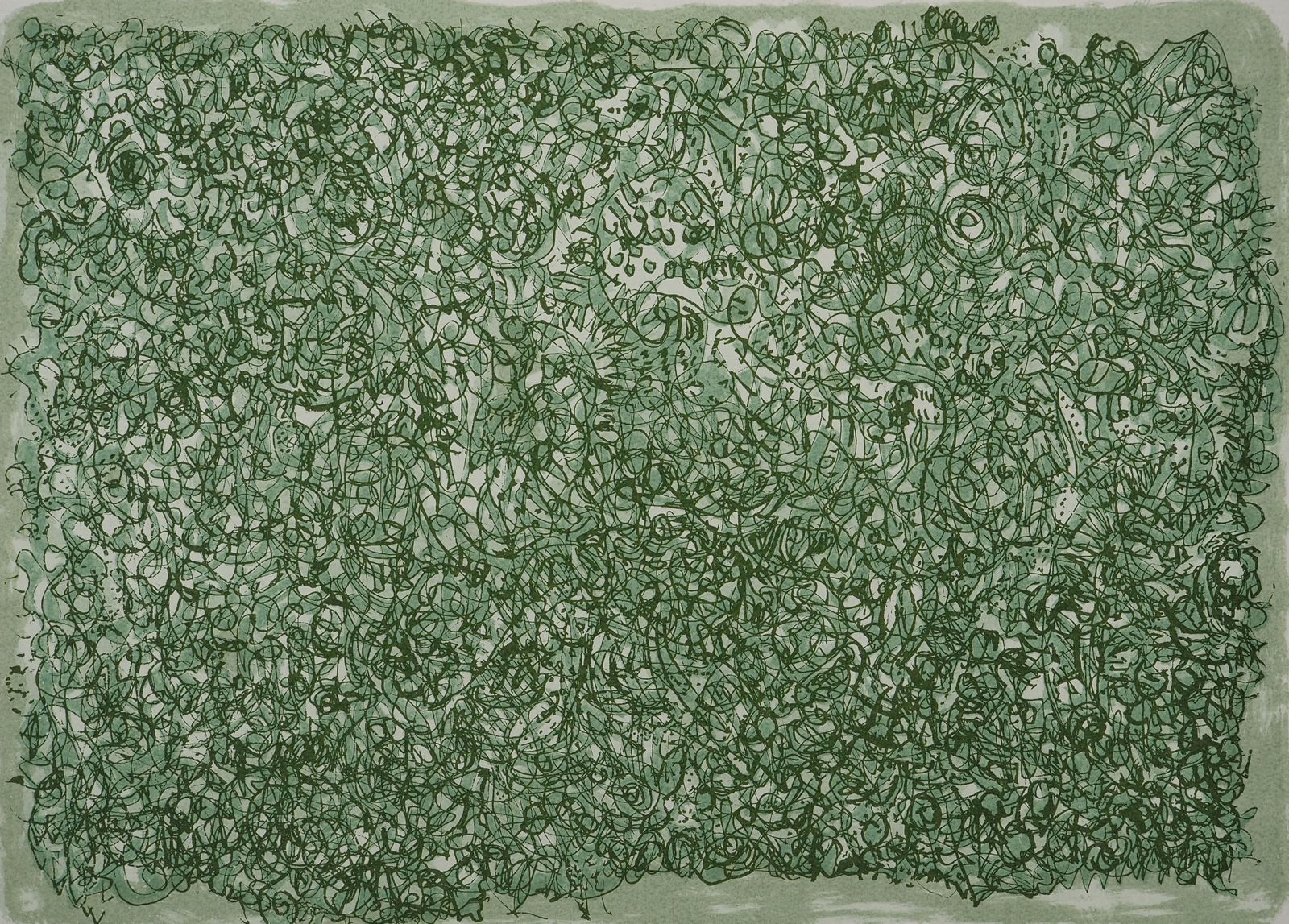 Mark Tobeymark Tobey : Spring Garden, Original Signed Screenprint1976 photo for sale