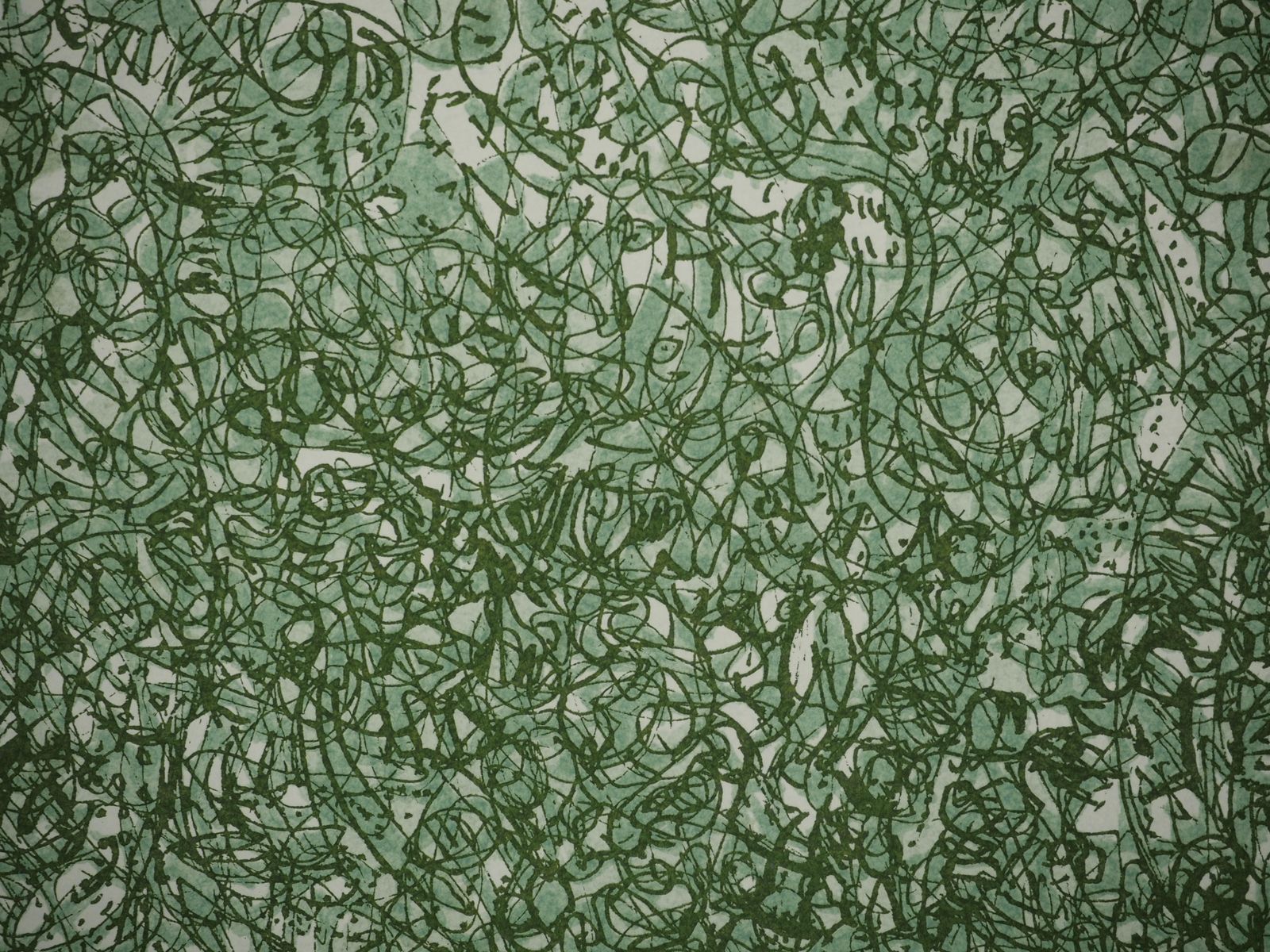Mark Tobeymark Tobey : Spring Garden, Original Signed Screenprint1976 photo 592.0