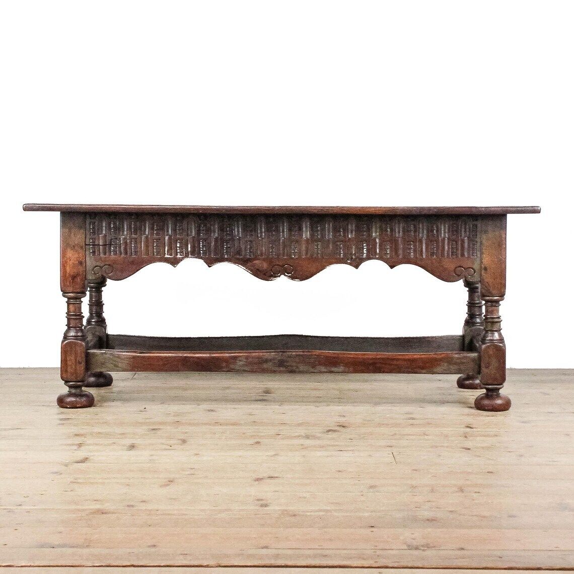 Early 20th Century Oak Coffee Table  Coffee Tables  Antique Furniture  Antique Side Table