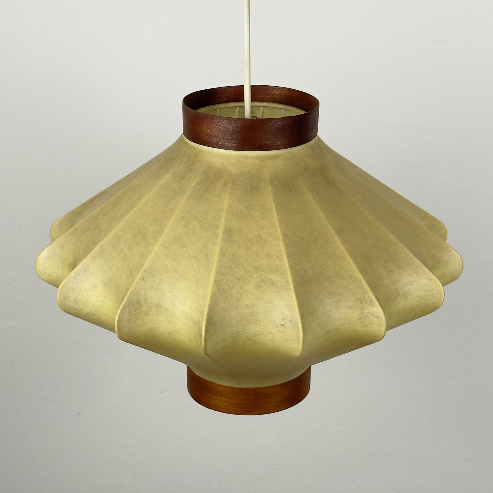 Lighting Mid Century Cocoon Pendant Lamp, Achille Castiglioni, Italy 1960s photo
