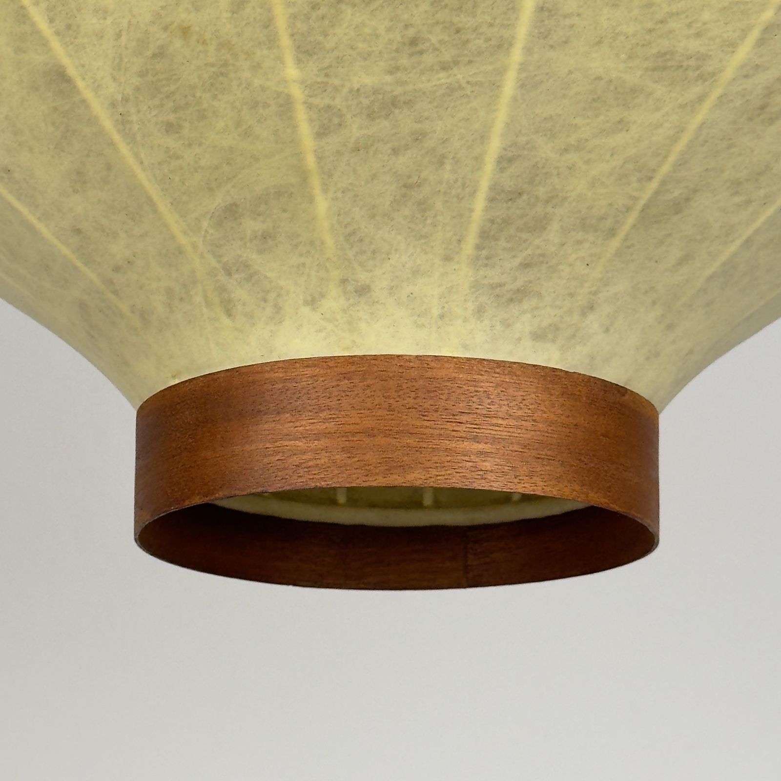 1980.0 Mid Century Cocoon Pendant Lamp, Achille Castiglioni, Italy 1960s photo