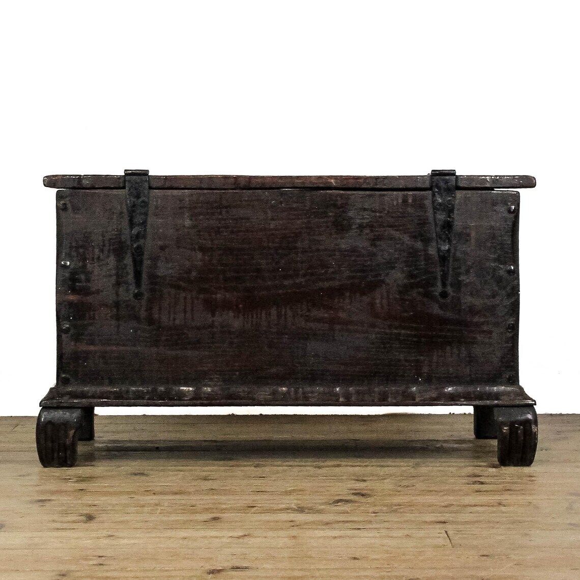 Early 20th Century Small Antique Oak Chest  Antique Coffer  Antique Furniture  Antiques  Antique Storage photo 395.0