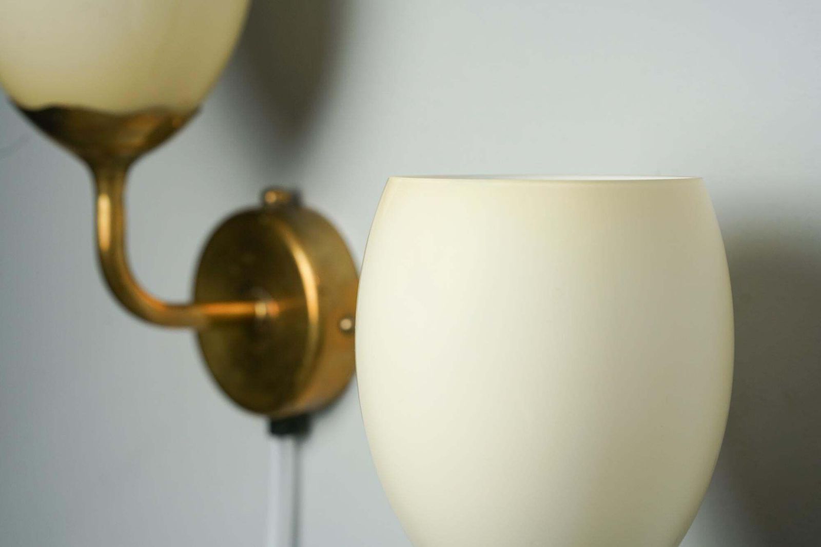 Pair Of Model 9447 Wall Light By Paavo Tynell For Oy Taito Ab, 1950s photo Lighting