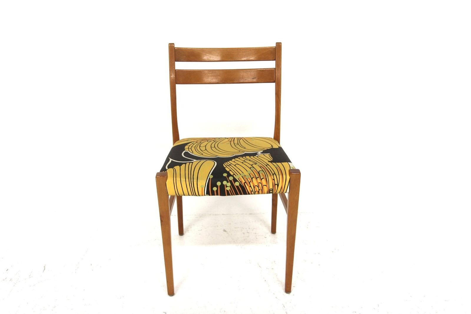 Vintage Scandinavian Beechwood Chairs, 1950s, Set Of 6