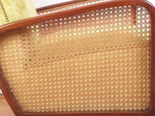 Cane Antique Art Deco Lounge Chair Or Club Armchair, 1930s photo buy