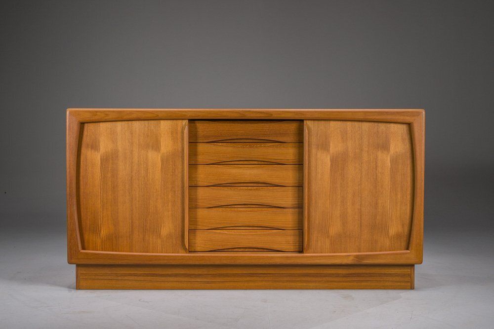 Mid Century Danish Teak Sideboard From Dyrlund, 1980s