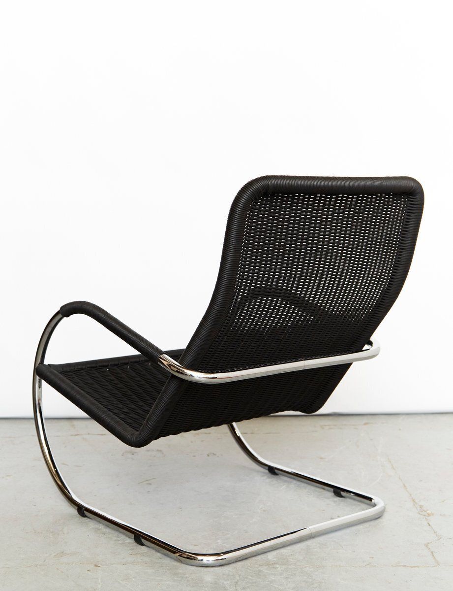 Set Of Vintage D35 Lounge Chair And C35 Ottoman By Anton Lorenz For Tecta, 1990s photo Furniture
