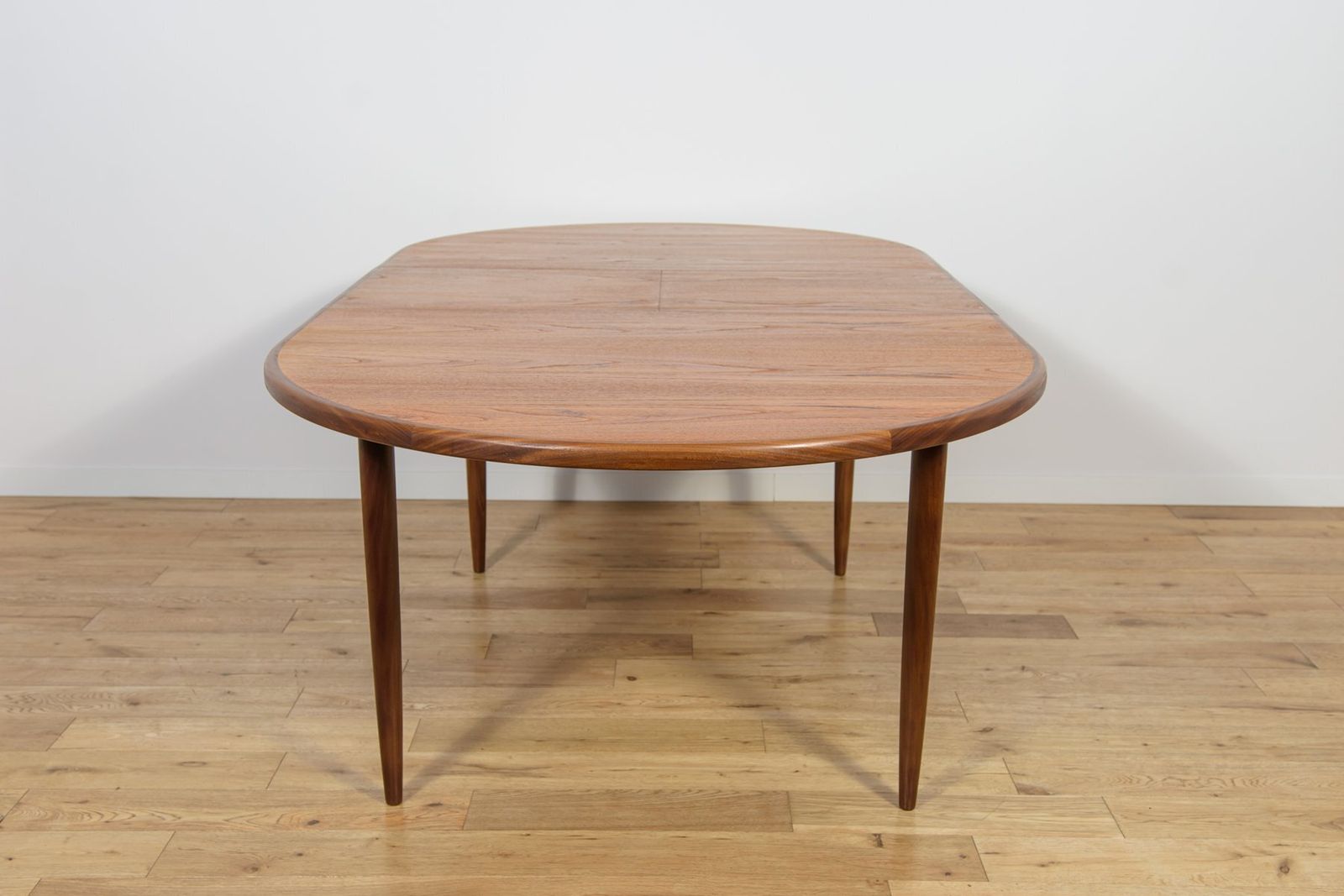 Furniture Mid Century Modern Teak Oval Dining Table From G Plan, United Kingdom, 1960s photo