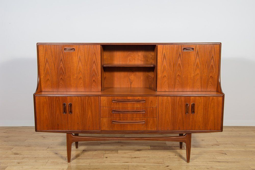 Mid Century Model Fresco Sideboard In Teak By Victor Wilkins For G Plan, United Kingdom, 1960s photo for sale