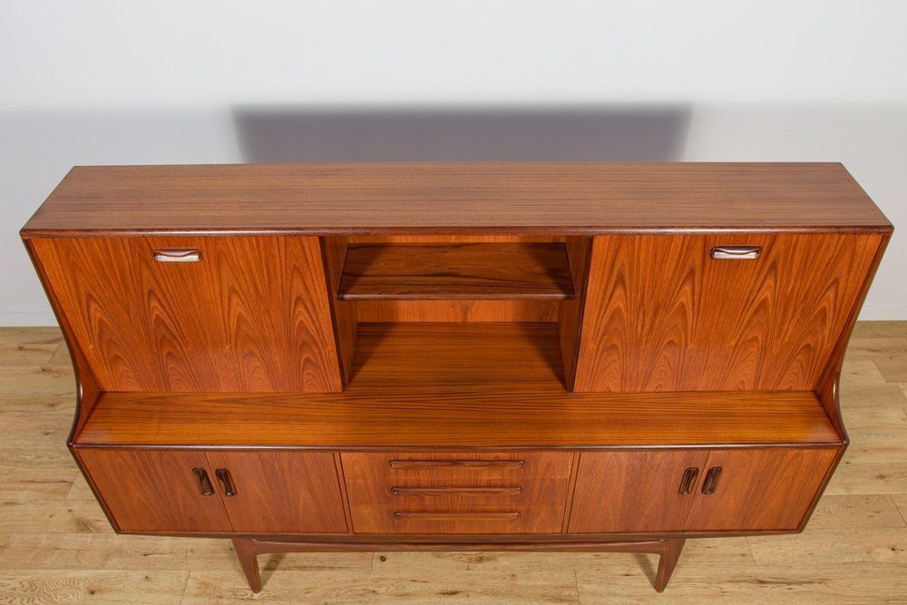 Mid Century Model Fresco Sideboard In Teak By Victor Wilkins For G Plan, United Kingdom, 1960s photo Furniture
