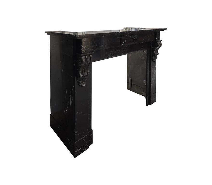 Antique Marble Fireplace Mantel Type Louis XVI 19th Century photo furniture