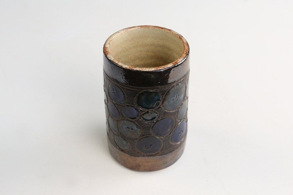 Sculptural Ceramic Vase From Perignem, Belgium, 1960s photo vinterior
