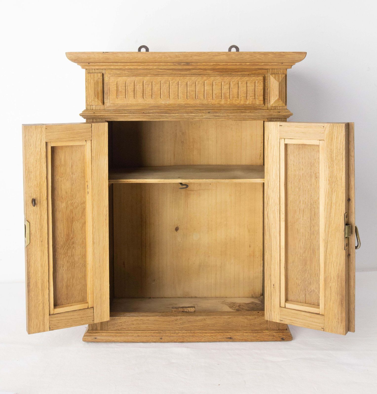 photo furniture French Massive Oak Wall Cabinet In The Louis XVI Style, Circa 1900