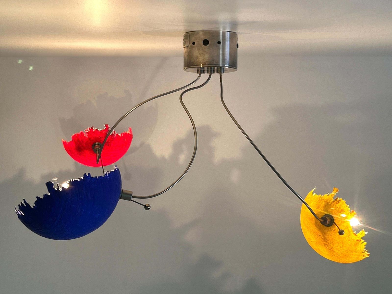 Amazing Ceiling Or Wall Light 'Post Krisi 0022' By Catellani & Smith Italy 2004 photo furniture
