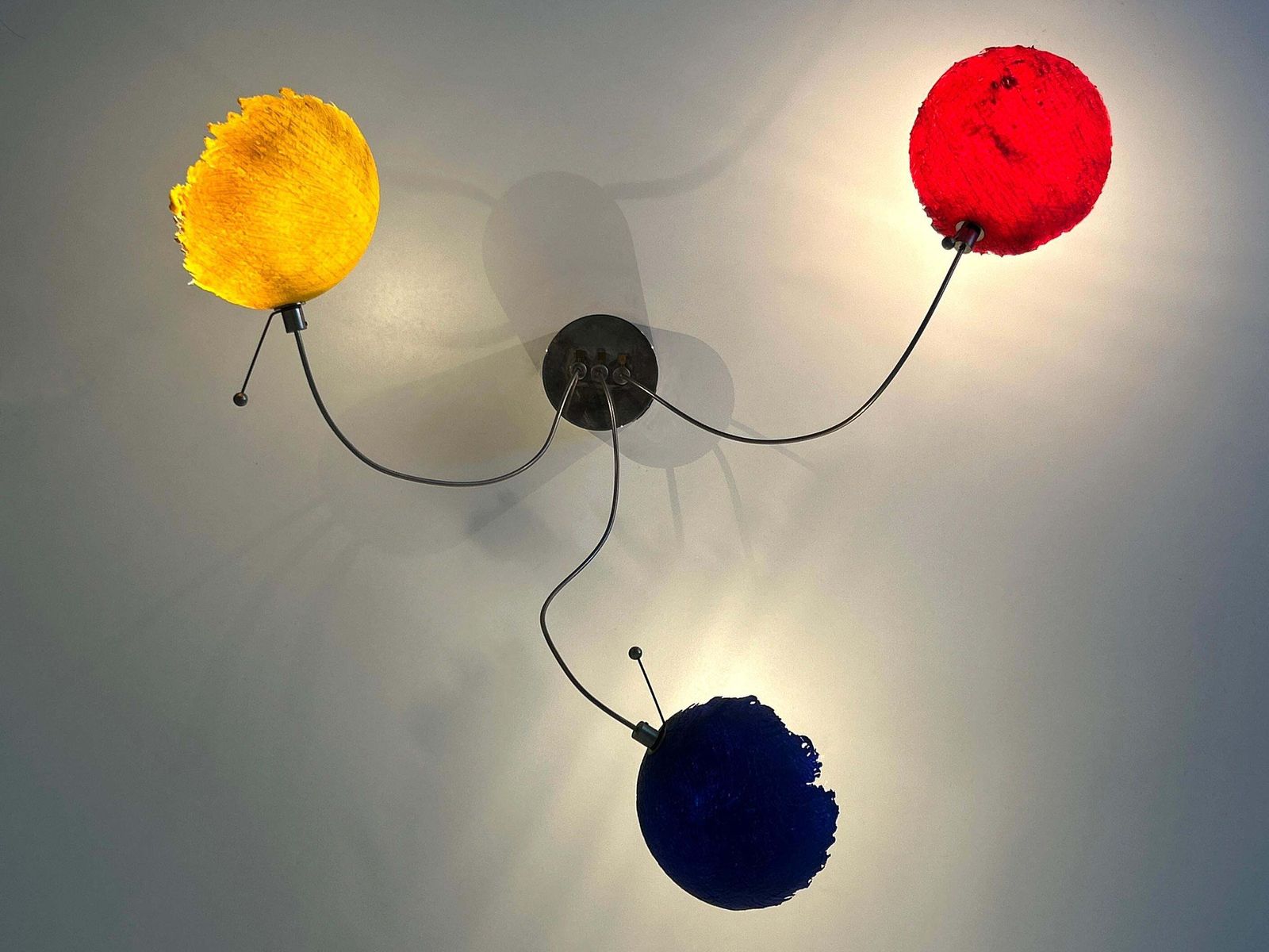 Amazing Ceiling Or Wall Light 'Post Krisi 0022' By Catellani & Smith Italy 2004 photo vinterior