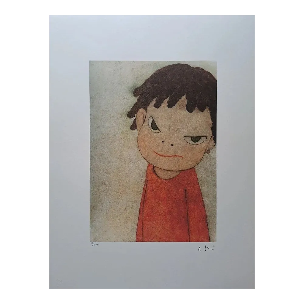 After Nara Yoshitomo, Angry, 1990s, Limited Edition Lithograph