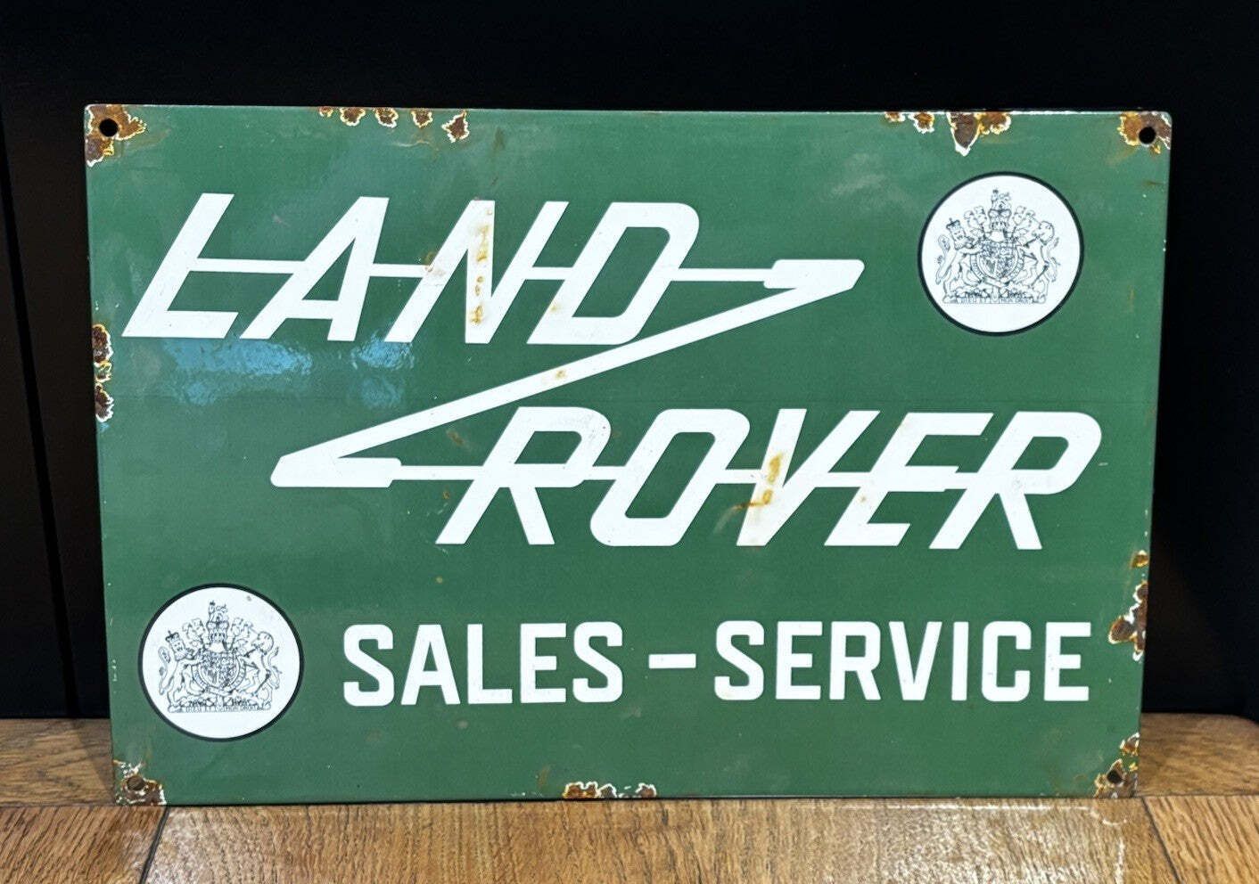 Garage 4x4 Advertising Enamel Sign.