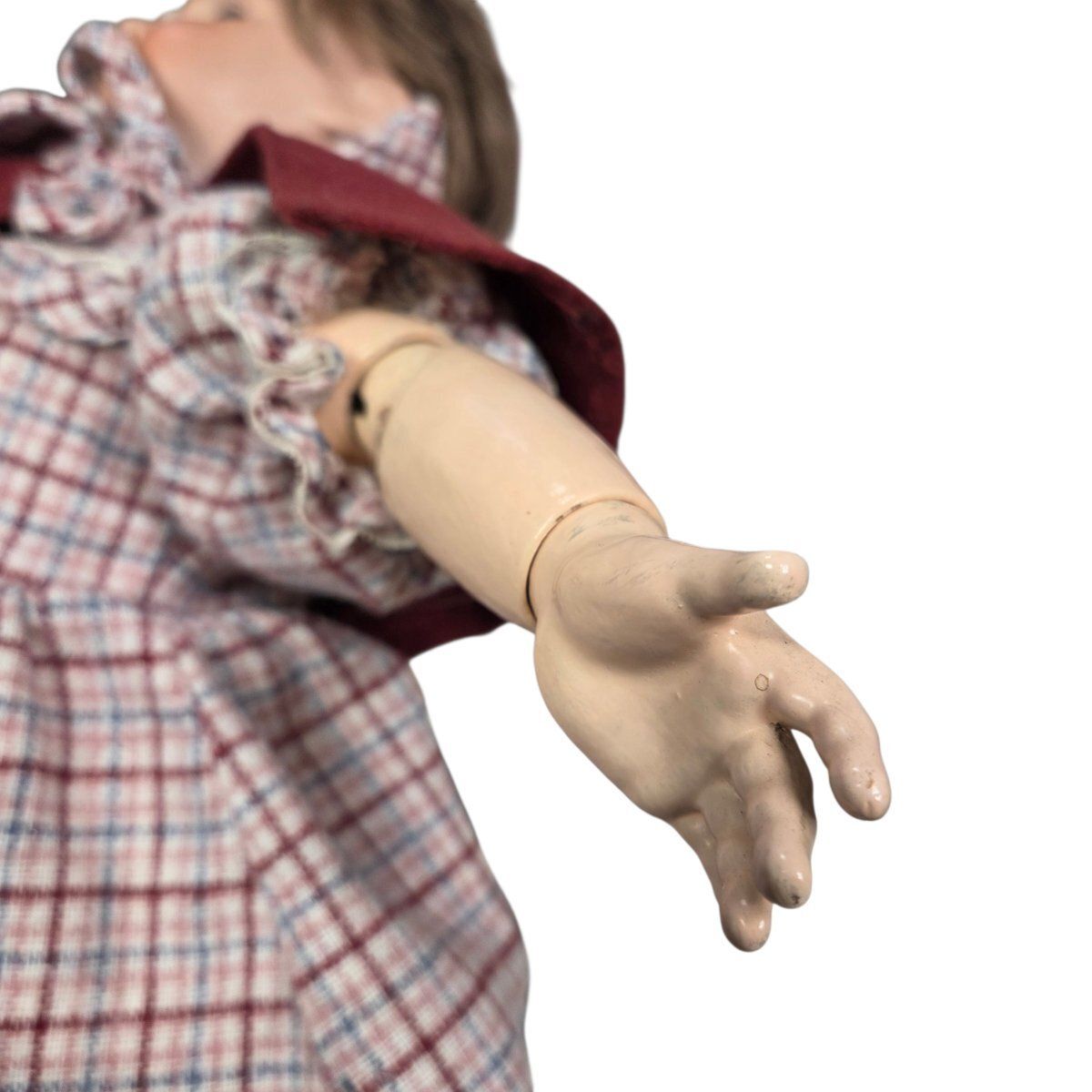 Poupée d'époque à tête en porcelaine, fin du XIXe - début du XXe siècle. photo buy