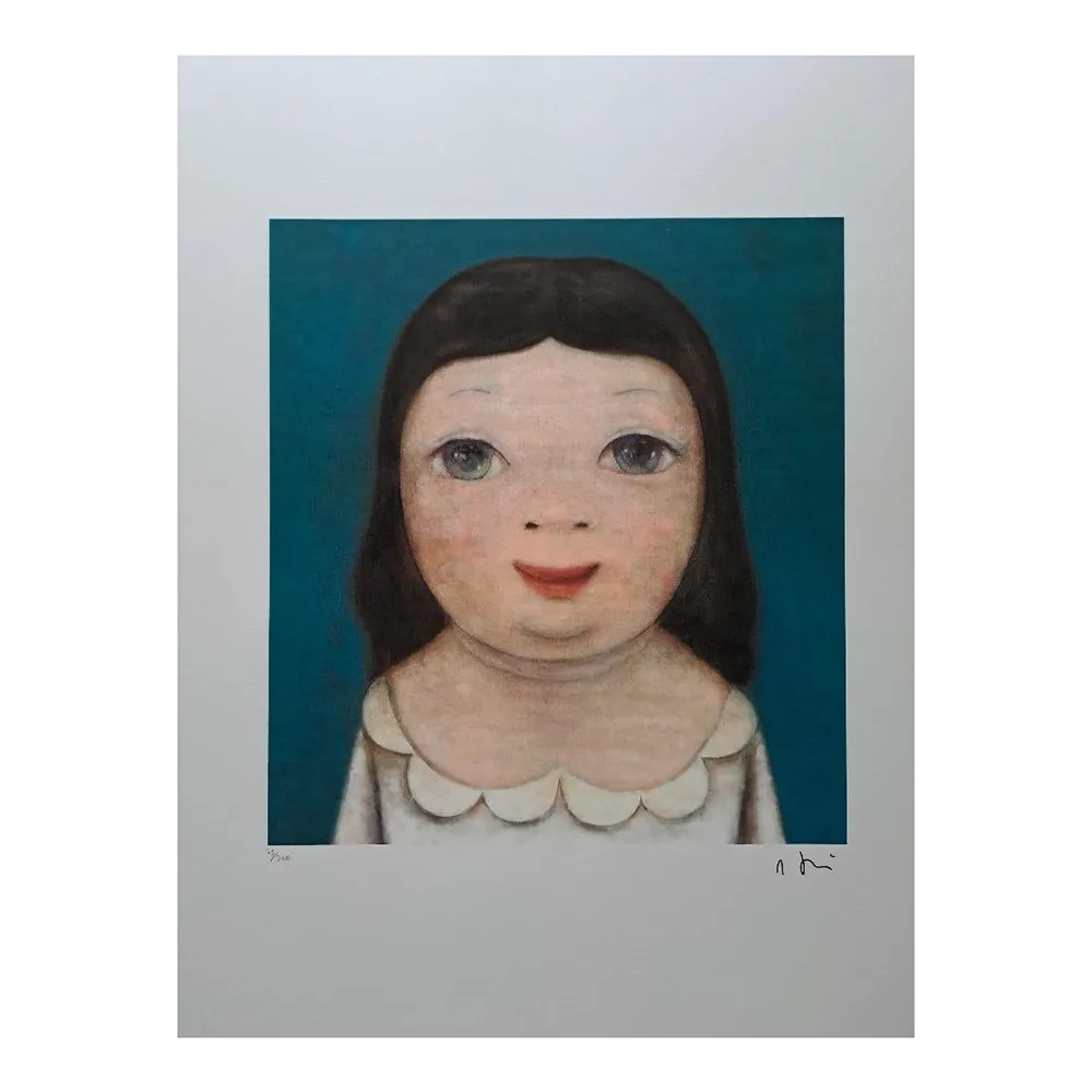 After Nara Yoshitomo, Girl, 1990s, Limited Edition Lithograph