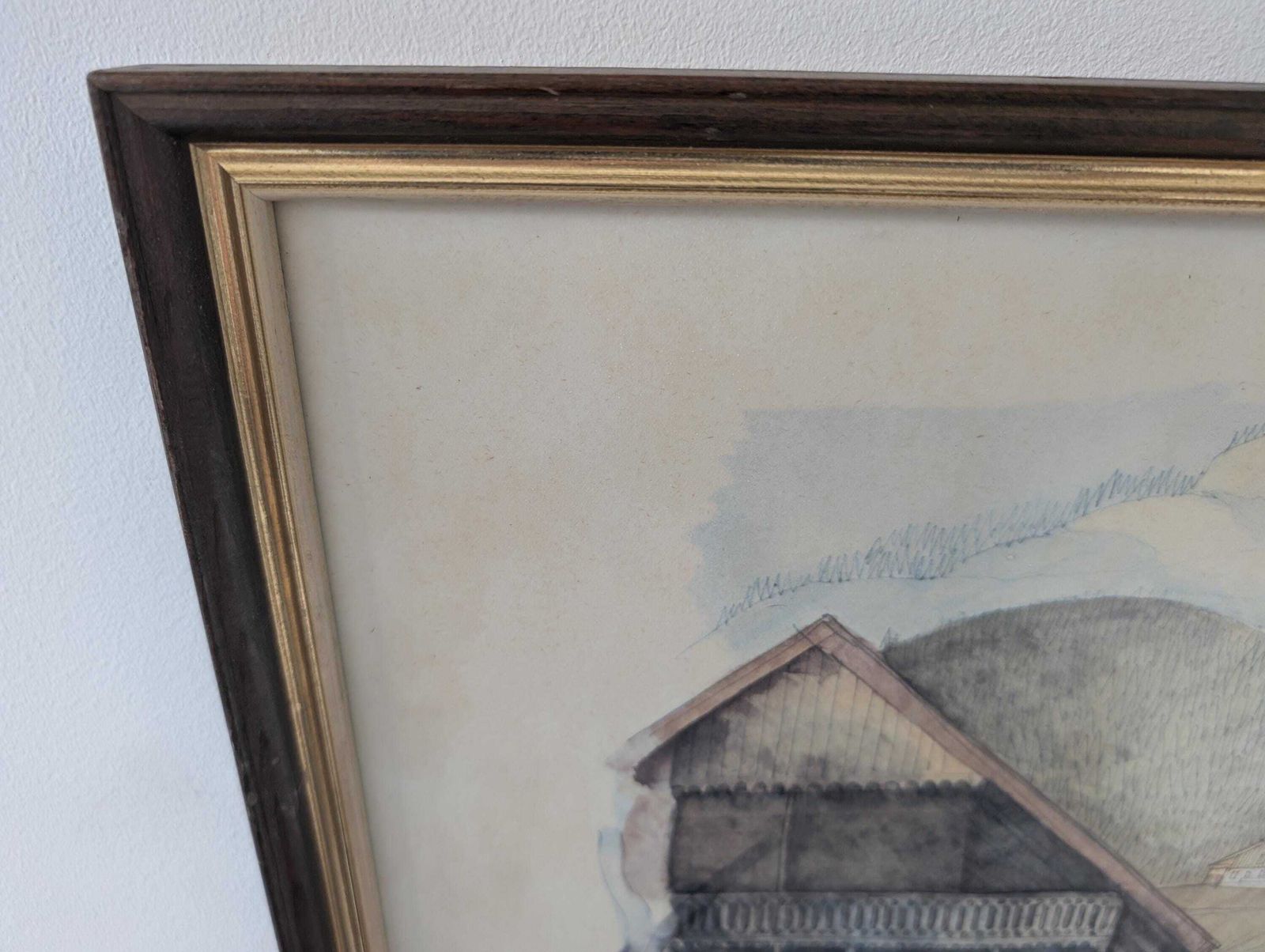 photo for sale Guy Ameye Signed Vintage Artwork (1 Of A Pair). Art, Painting, Drawing.