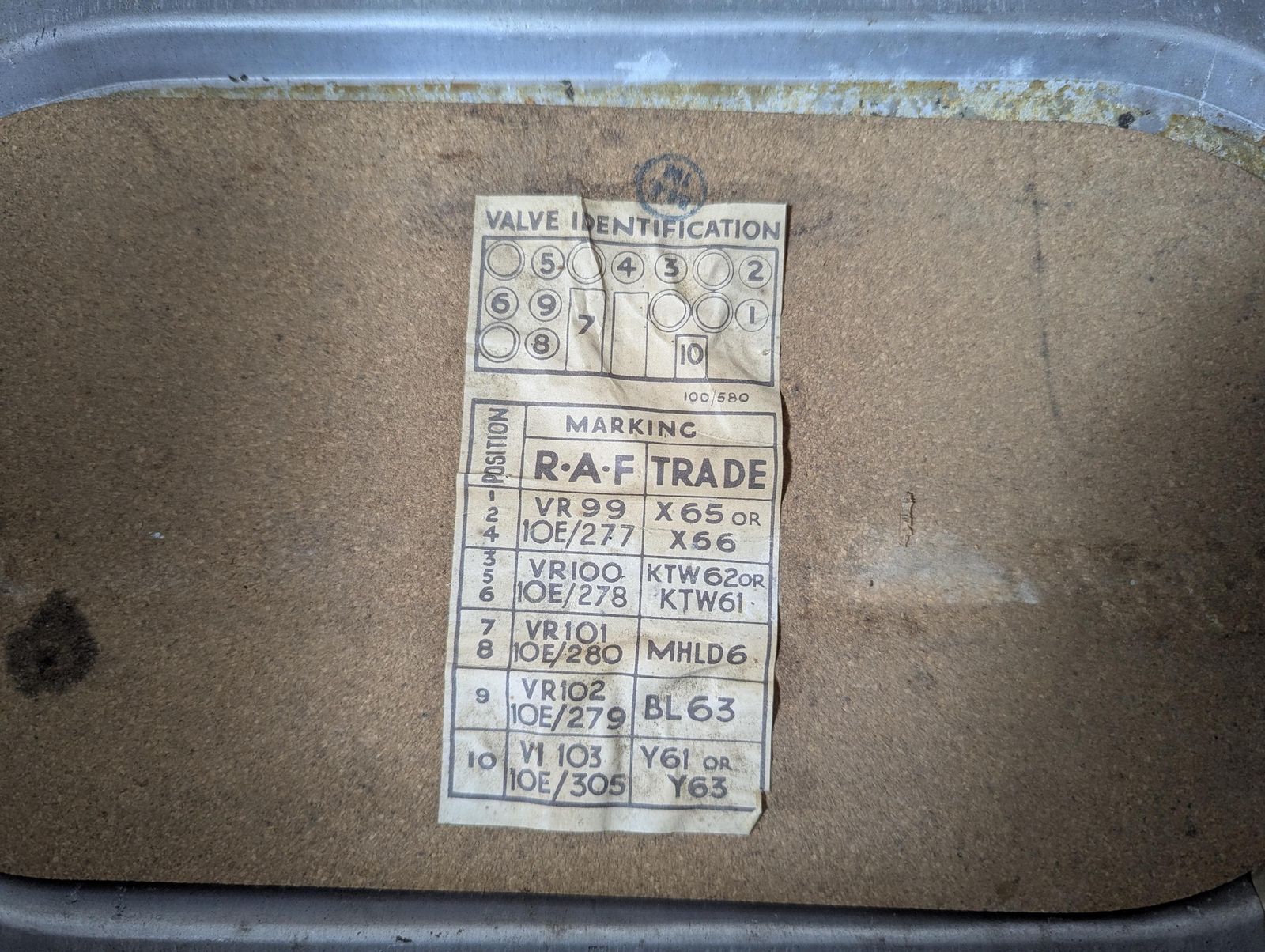 Home Decor Original Ww2 Raf Air Ministry Aircraft Radio Receiver – R1155b – Serial No. 94781 photo