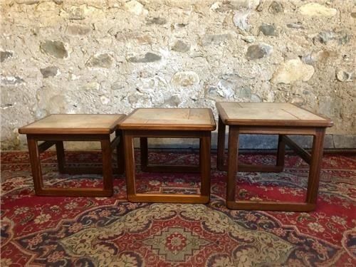 Vintage Teak Nest Of Tables. 0402 photo vinterior