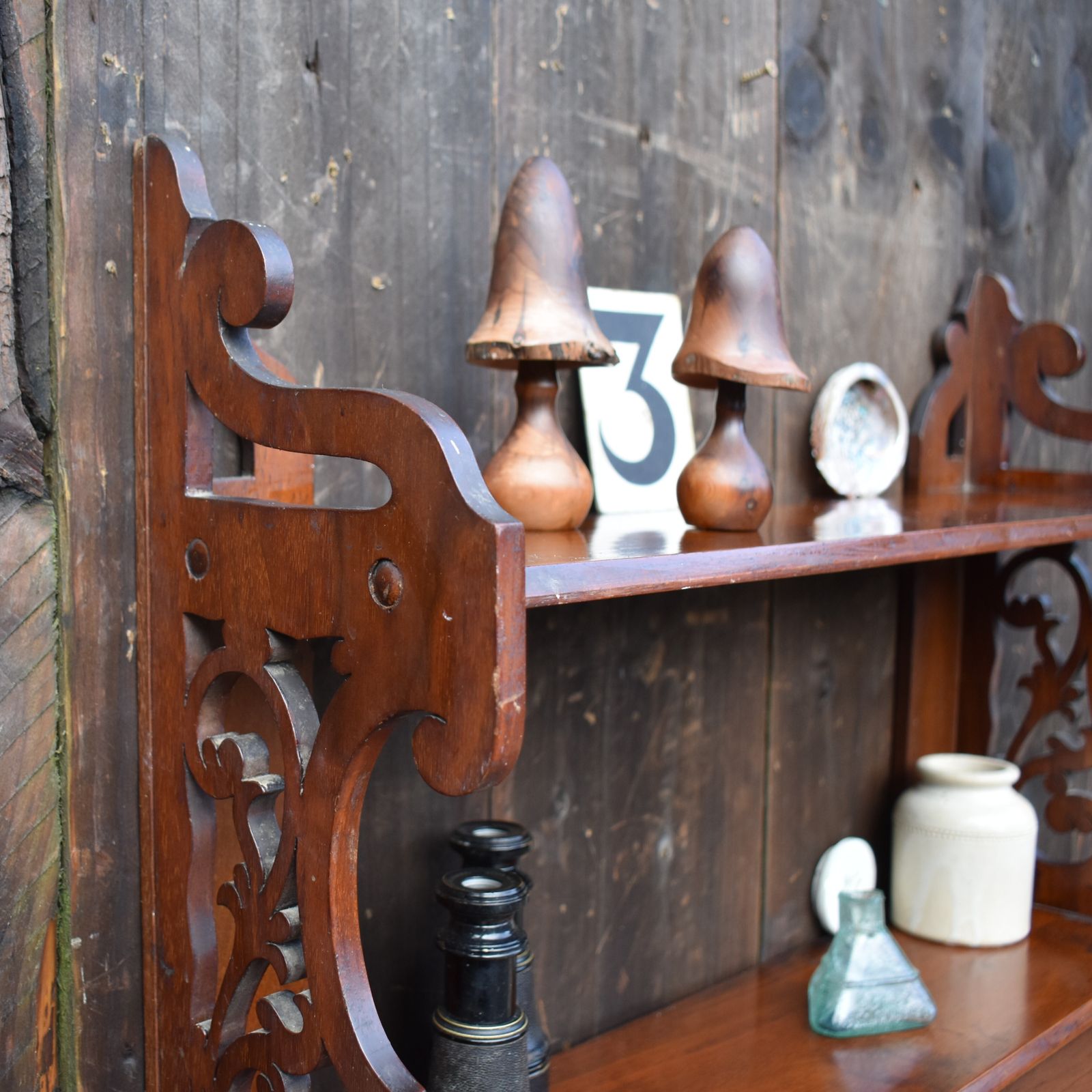 Antique Edwards & Roberts Of London Kitchen Bathroom Cabinet Display Spice Rack photo for sale