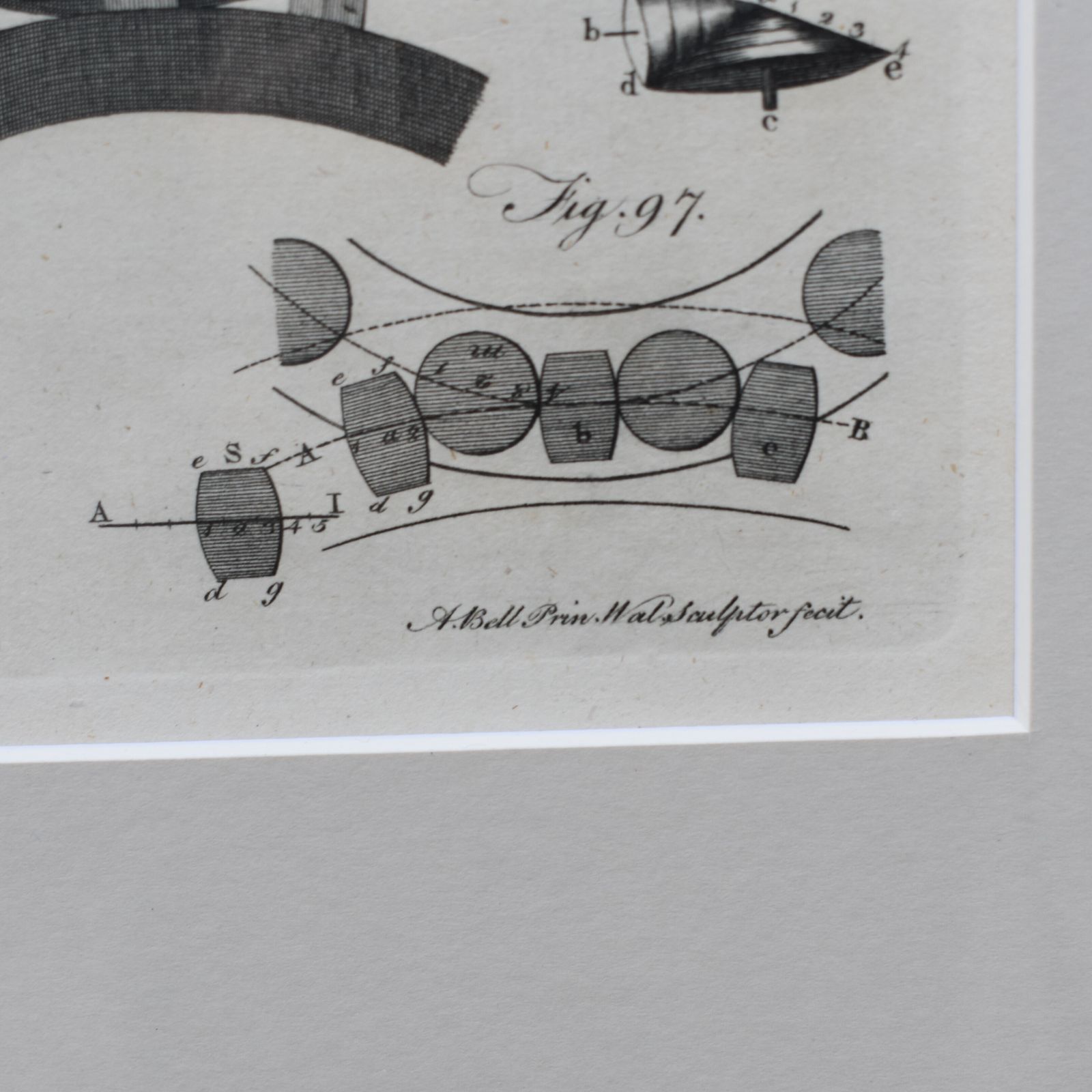 Antique 1797 Andrew Bell Mechanics Milling Black & White Engravings Plates Pair photo vintage