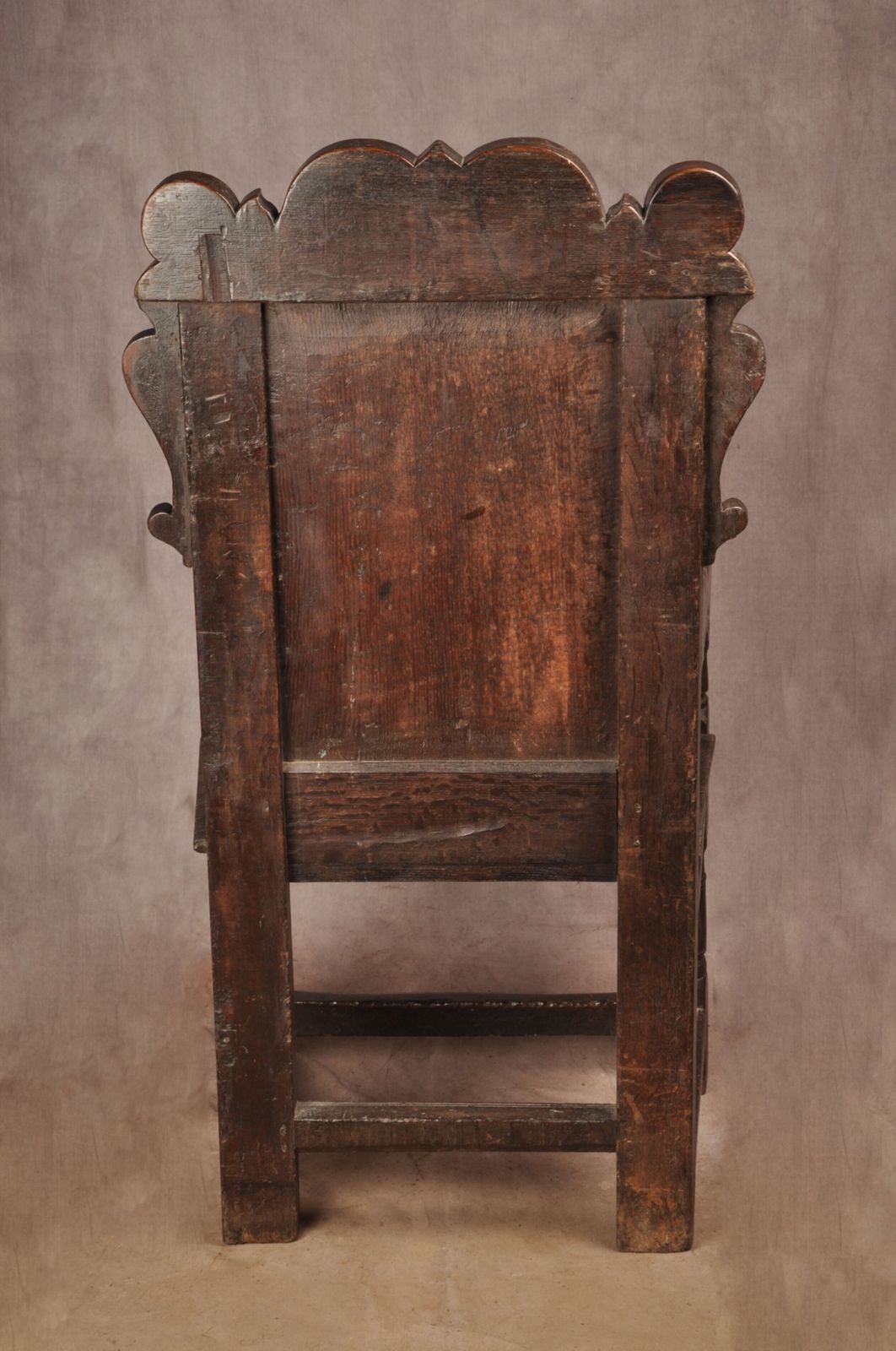 1900.0 17th Century Yorkshire Oak Wainscot Chair photo