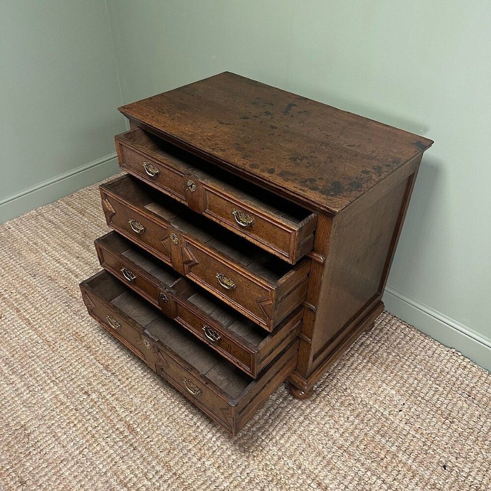Stunning Early 18th Century Georgian Chest Of Drawers photo furniture