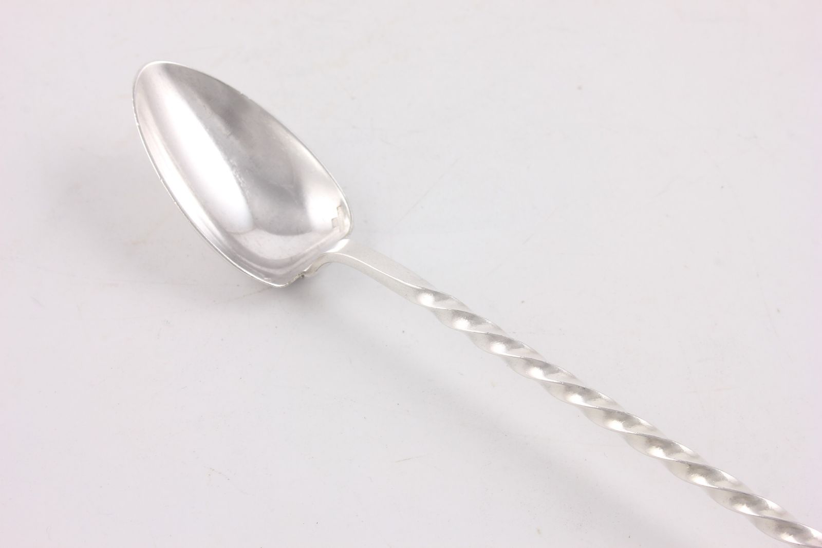 Long Christofle Cocktail Stirrer Spoon. Vintage Silver Plated Muddler. photo buy