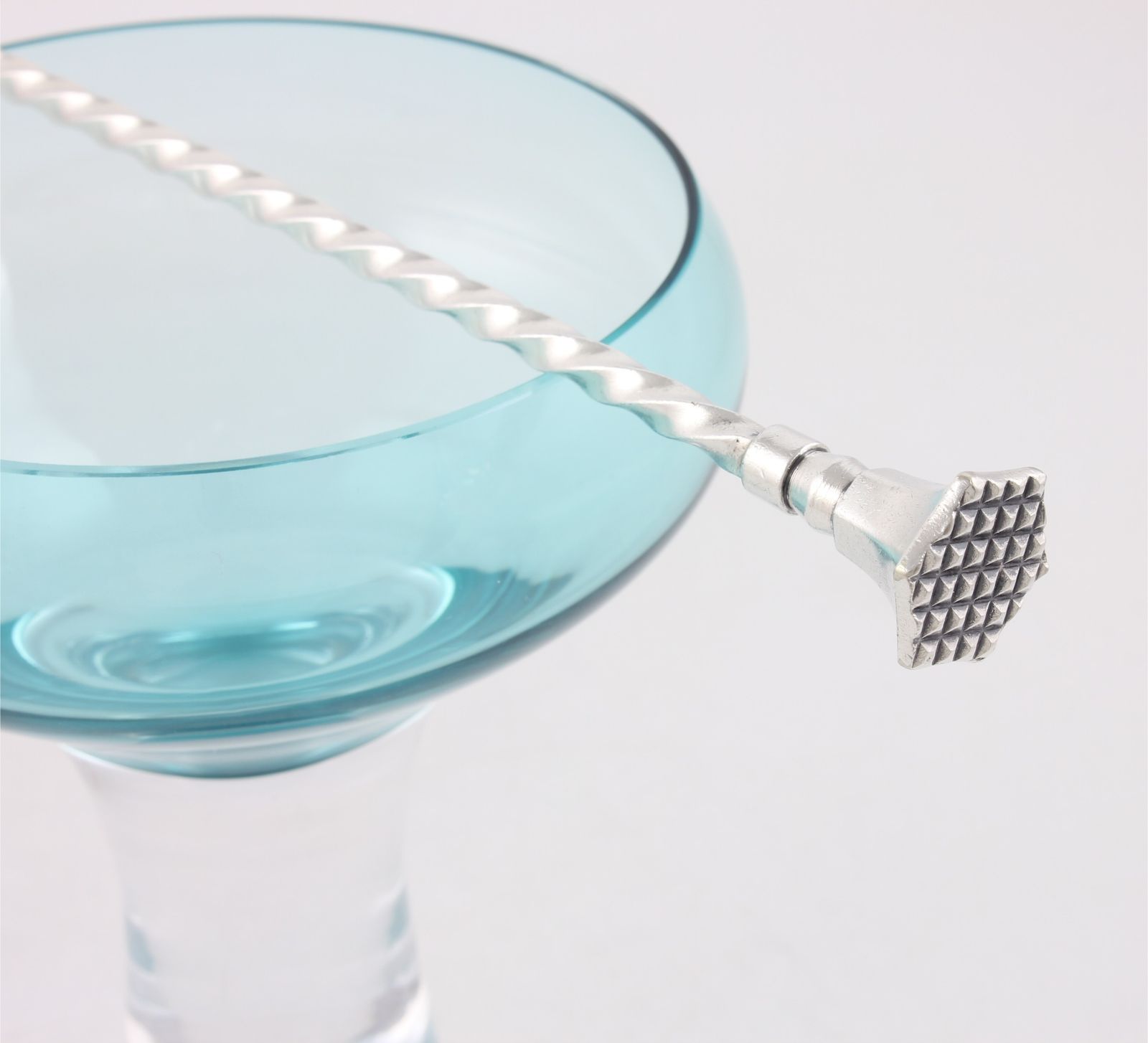 Home Decor Long Christofle Cocktail Stirrer Spoon. Vintage Silver Plated Muddler. photo