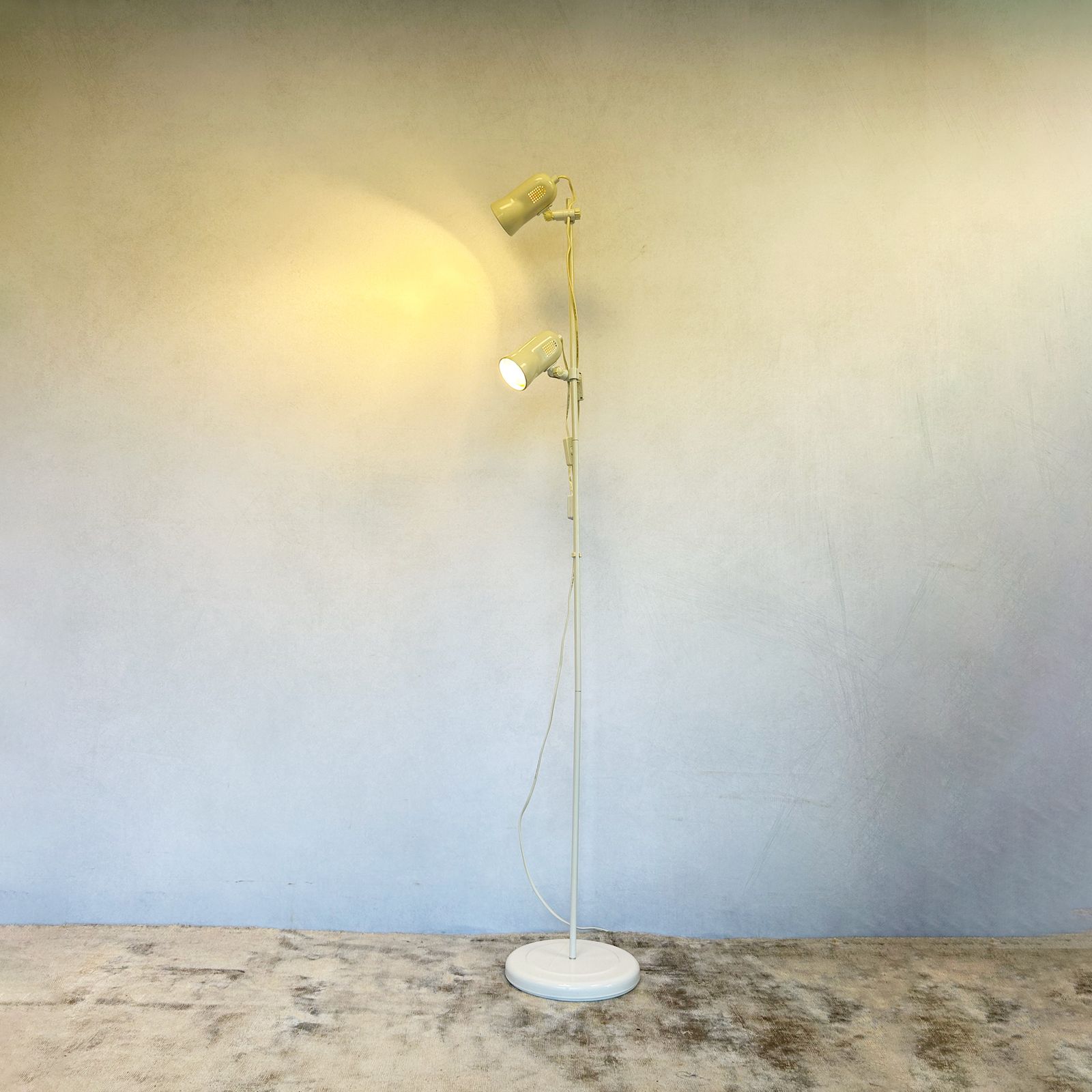 Vintage 1970s Twin Spotlight Floor Lamp photo buy