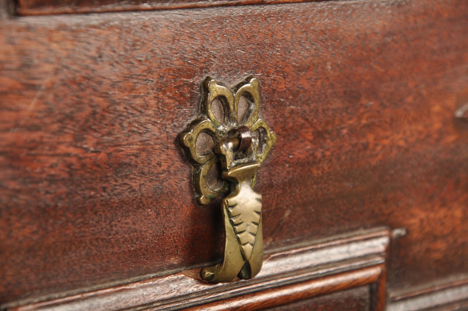 Rare Charles II Walnut & Fruitwood Chest Of Drawers photo vinterior