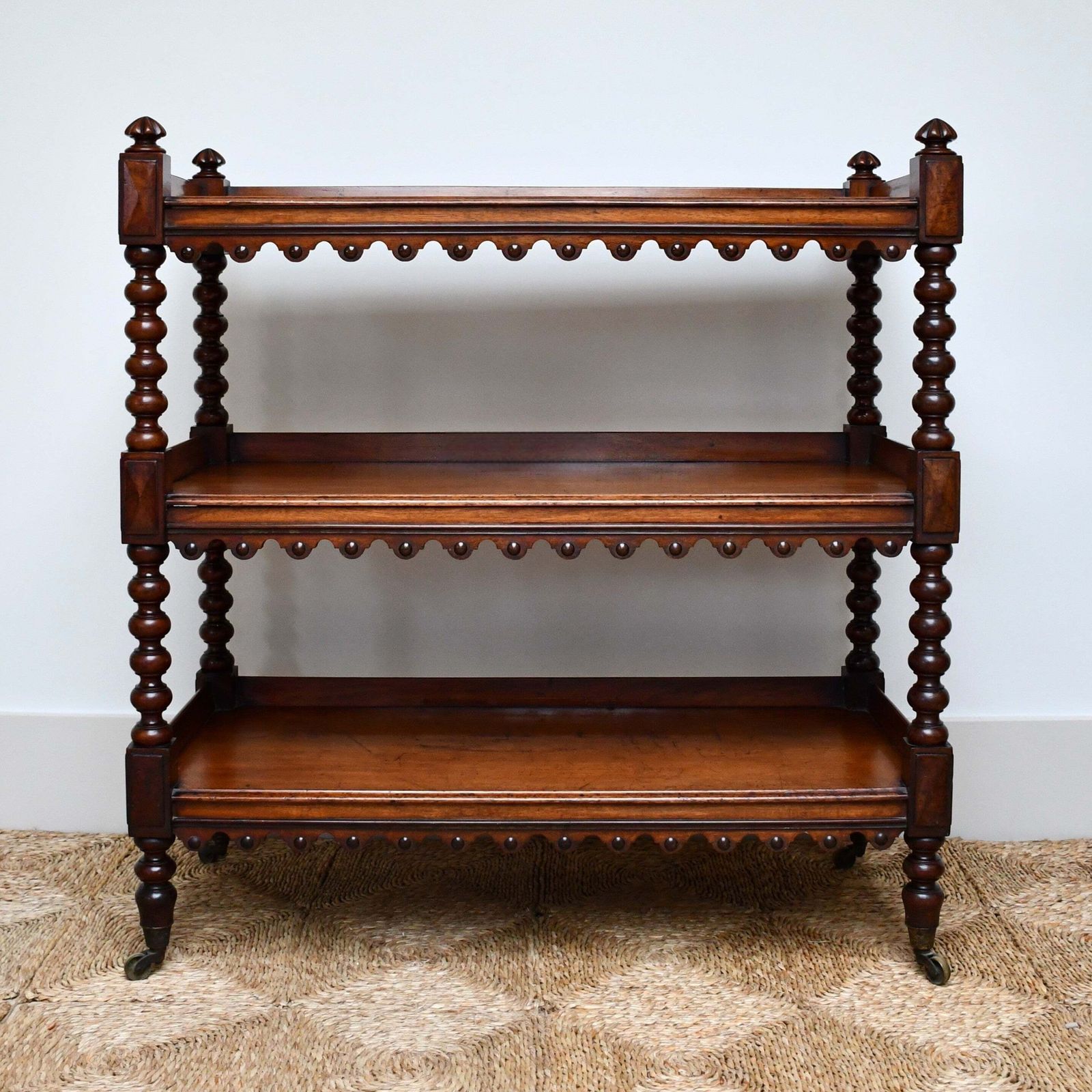 19th Century   Bobbin Buffet Table photo for sale