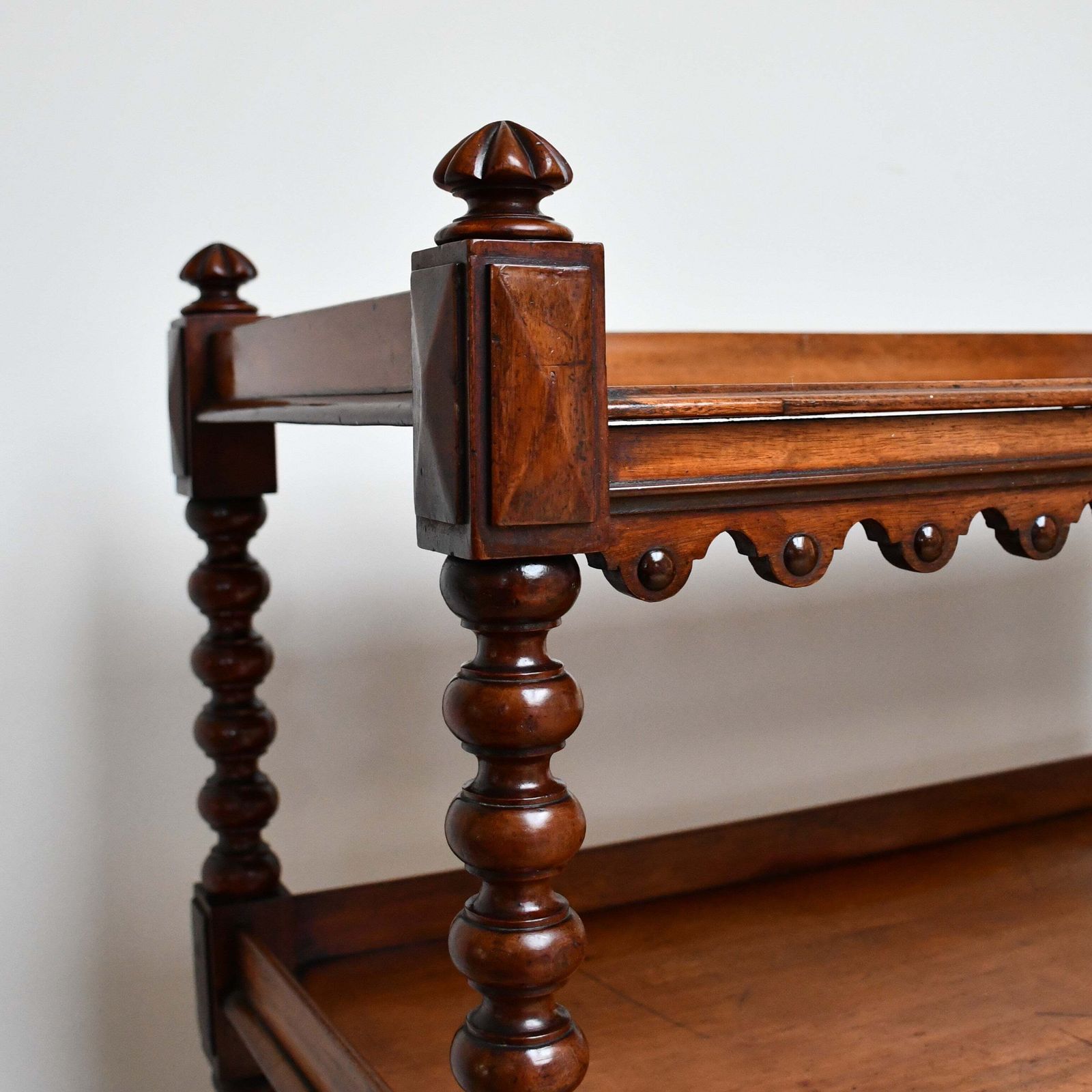 19th Century   Bobbin Buffet Table photo buy