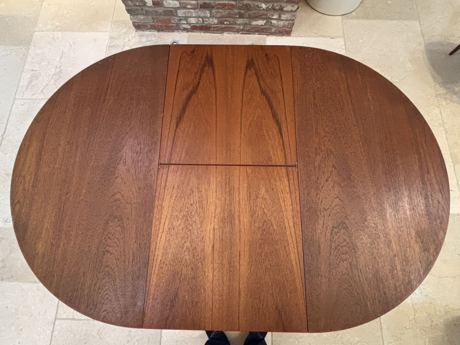 Teak Extending Dining Table & 4 Chairs Frem Røjle By Hans Olsen photo Furniture
